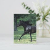 Thoroughbred Running Briefkaart (Staand voorkant)
