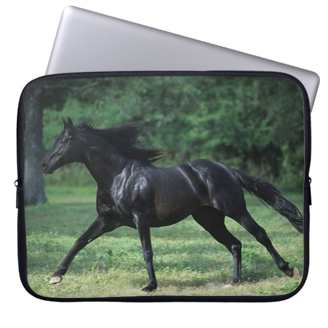 Thoroughbred Running Laptop Sleeve (Voorkant)