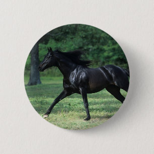 Thoroughbred Running Ronde Button 5,7 Cm