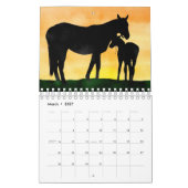 Thoroughbred Silhouettes 2023 Calendrier (Mar 2027)