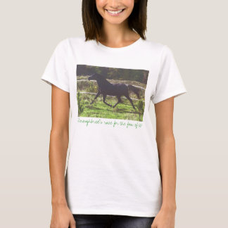 Thoroughbred's race om het plezier! t-shirt