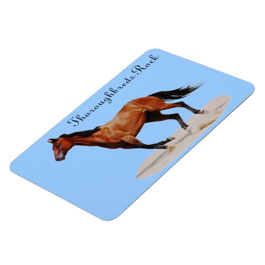 Thoroughbreds Rock Premium Magnet (Côté Gauche)