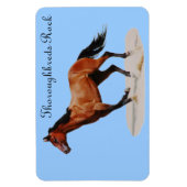 Thoroughbreds Rock Premium Magnet (Vertical)