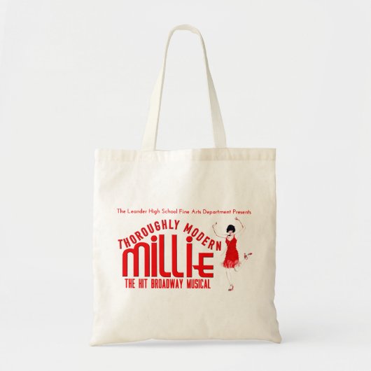 "Thoroughly Modern Millie" Tote Bag (Voorkant)