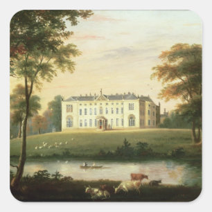 Thorp Perrow, Near Snape, Yorkshire Vierkante Sticker