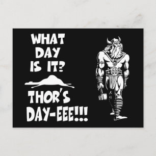 Thors Dag-Eee!! Briefkaart