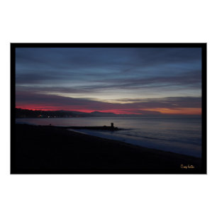 Thors hamer bij zonsopgang perfect poster