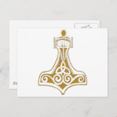 Thor's Hammer Briefkaart (Voorkant / Achterkant)