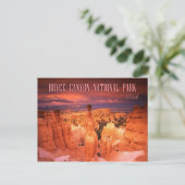Thor's Hammer, Bryce Canyon National Park, UT Briefkaart (Staand voorkant)