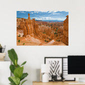 Thors Hammer Formation Bryce Canyon National Park Poster (Thuiskantoor)