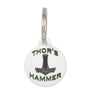 Thor's Hammer Huisdierpenning