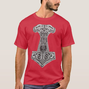 Thors Hammer Mjolnir Viking Norse Mythology T-shirt