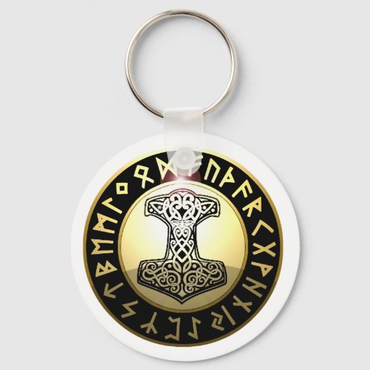 Thor's Hammer Sleutelhanger (Voorkant)