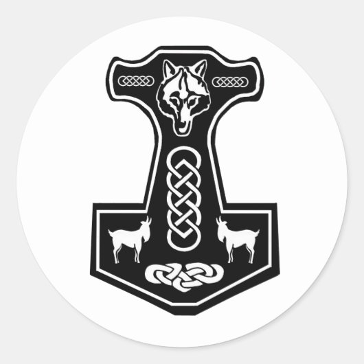 Thor's Hammer Stickers (Voorkant)