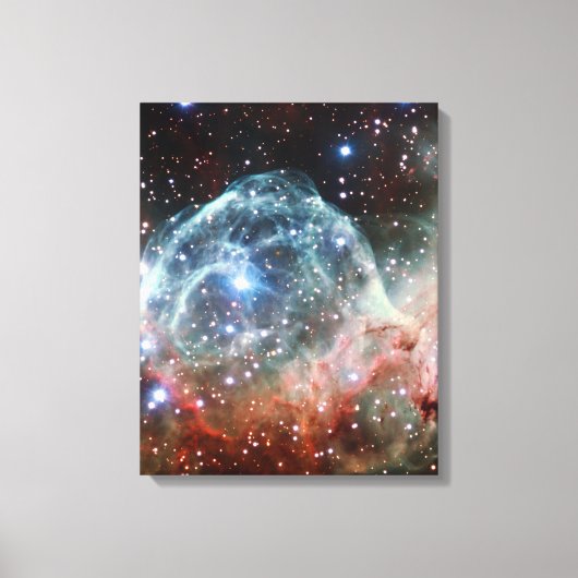 Thor's Helmet Nebula Space Canvas Afdruk (Voorkant)