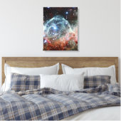 Thor's Helmet Nebula Space Canvas Afdruk (Insitu (Slaapkamer))