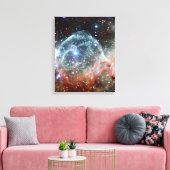 Thor's Helmet Nebula Space Canvas Afdruk (Insitu (Woonkamer))