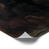 Thors strijd met de reuzen poster (Hoek)