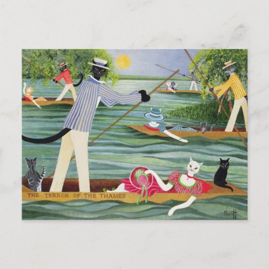 Those Summer Punts Briefkaart (Voorkant)