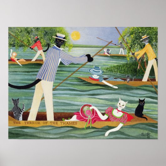 Those Summer Punts Poster (Voorkant)