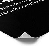 Those who extrapolate from incomplete data poster (Hoek)