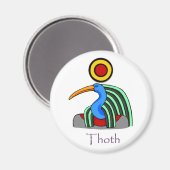 Thoth - Ancient Egyptian God magnet (Recto/Verso)
