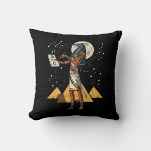 Thoth Egyptian God Ancient Pyramids Mythology Kussen