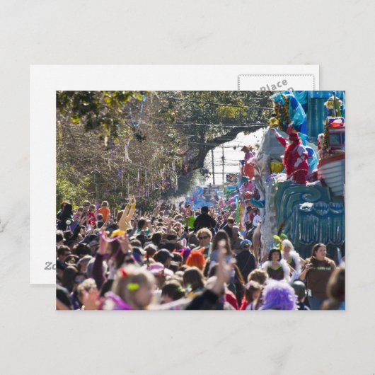 Thoth Mardi Gras Briefkaart (Voorkant / Achterkant)