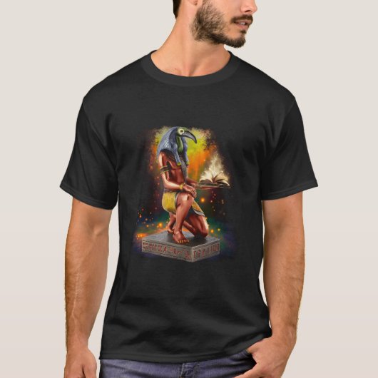 Thoth The Egyptian God Of Knowledge T-shirt (Voorkant)