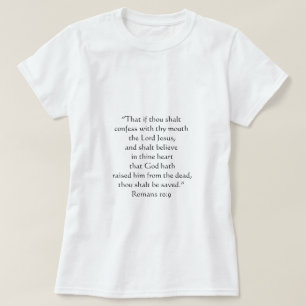 Thou Shalt: 10:9 voor de echte Romeinen   T-shirt