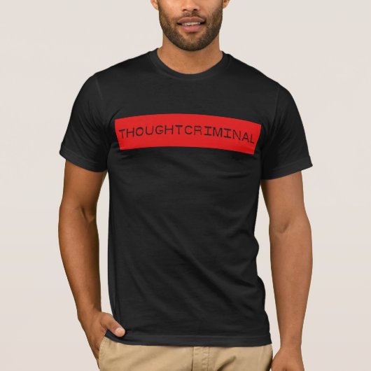 THOUGHTCRIMINE B T-SHIRT (Voorkant)