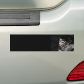 Thoughtful Gorilla Bumpersticker (Op auto)