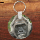 Thoughtful Gorilla Sleutelhanger (Voorkant)