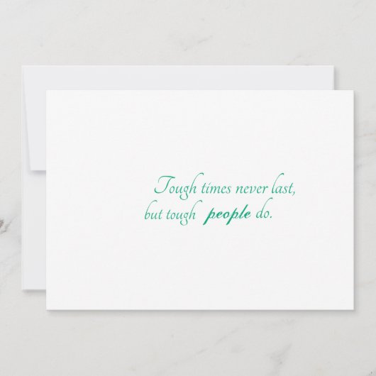 Thoughtful Sympathy Envelope for Grieving Friend Bedankkaart (Voorkant)