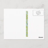 Thoughtful Toile Briefkaart (Achterkant)