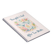 Thoughts I had after two drinks Notebook Notitieboek (Rechterzijde)