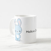 Thoughtul et tasse affamée de lapin (Devant gauche)