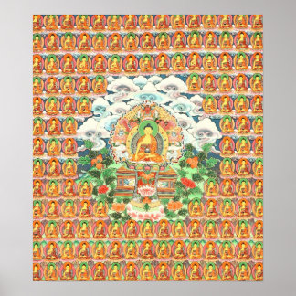 Thousand Buddha Poster