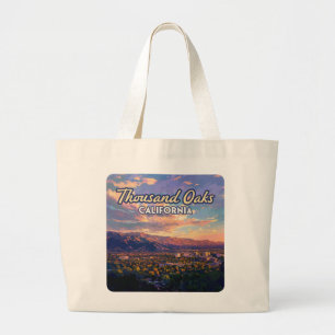 Thousand Oaks California Los Angeles Ventura Grote Tote Bag