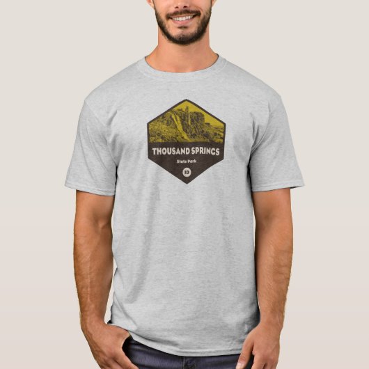 Thousand Springs State Park Idaho T-shirt (Voorkant)