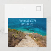 Thousand steps bonaire briefkaart (Voorkant / Achterkant)