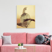 Thracische gladiatorhelm canvas afdruk (Insitu (Woonkamer))