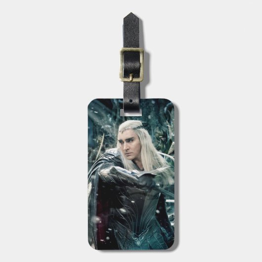 Thranduil in strijd bagagelabel (Voorkant verticaal)