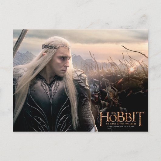 Thranduil Leading Army Briefkaart (Voorkant)