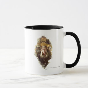 Thranduil, LEGOLAS GREENLEAF™ en TAURIEL™ Grap Mok