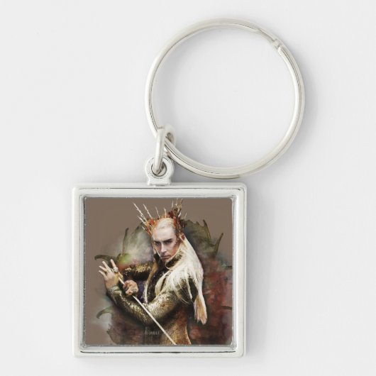 Thranduil met zwaard sleutelhanger (Voorkant)