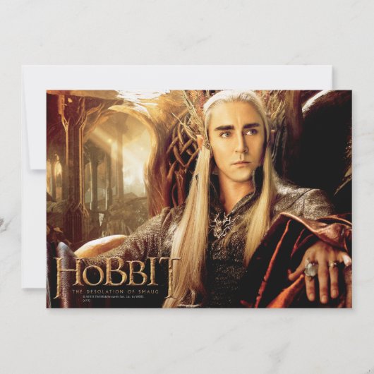Thranduil Movie Poster Kaart (Voorkant)