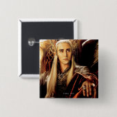 Thranduil Movie Poster Vierkante Button 5,1 Cm (Voorkant /achterkant)