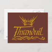 Thranduil Name Briefkaart (Voorkant / Achterkant)