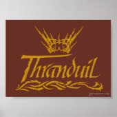 Thranduil Name Poster (Voorkant)